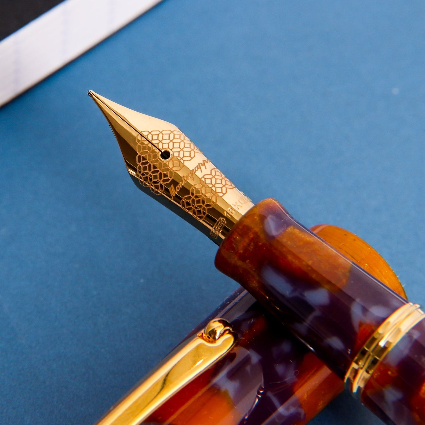 Montegrappa Venetia Lapis Lazuli Celluloid