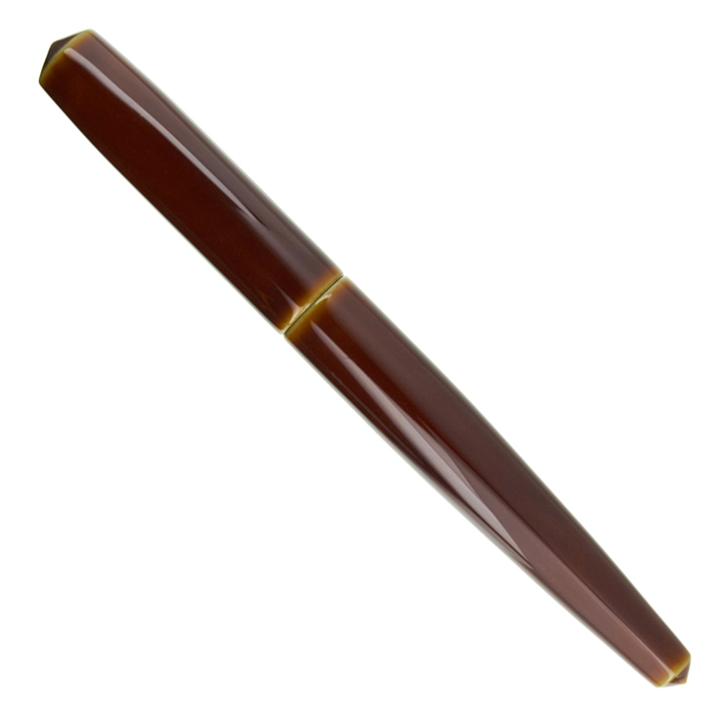 Nakaya Naka-ai Cigar Ballpen Heki-tamenuri Gold