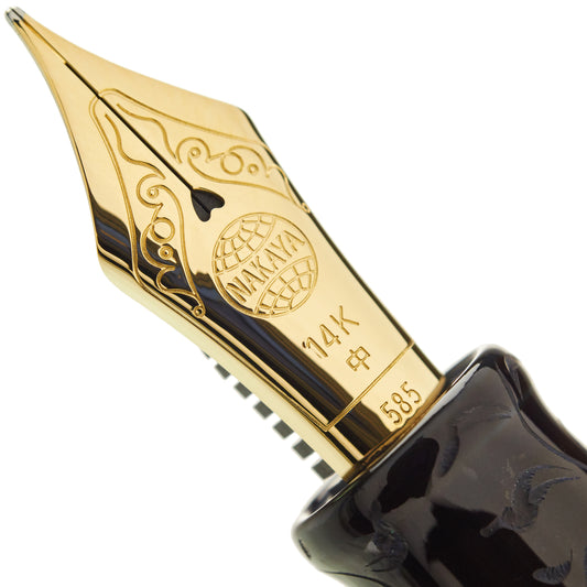 Nakaya Naka-ai Writer Housoge Kikyo-Tamenuri Charcoal