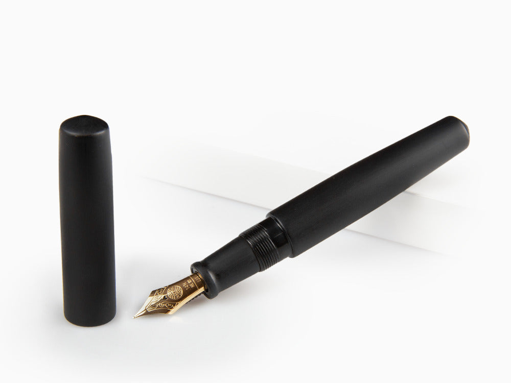 Nakaya Piccolo Cigar Matte Black Hairline
