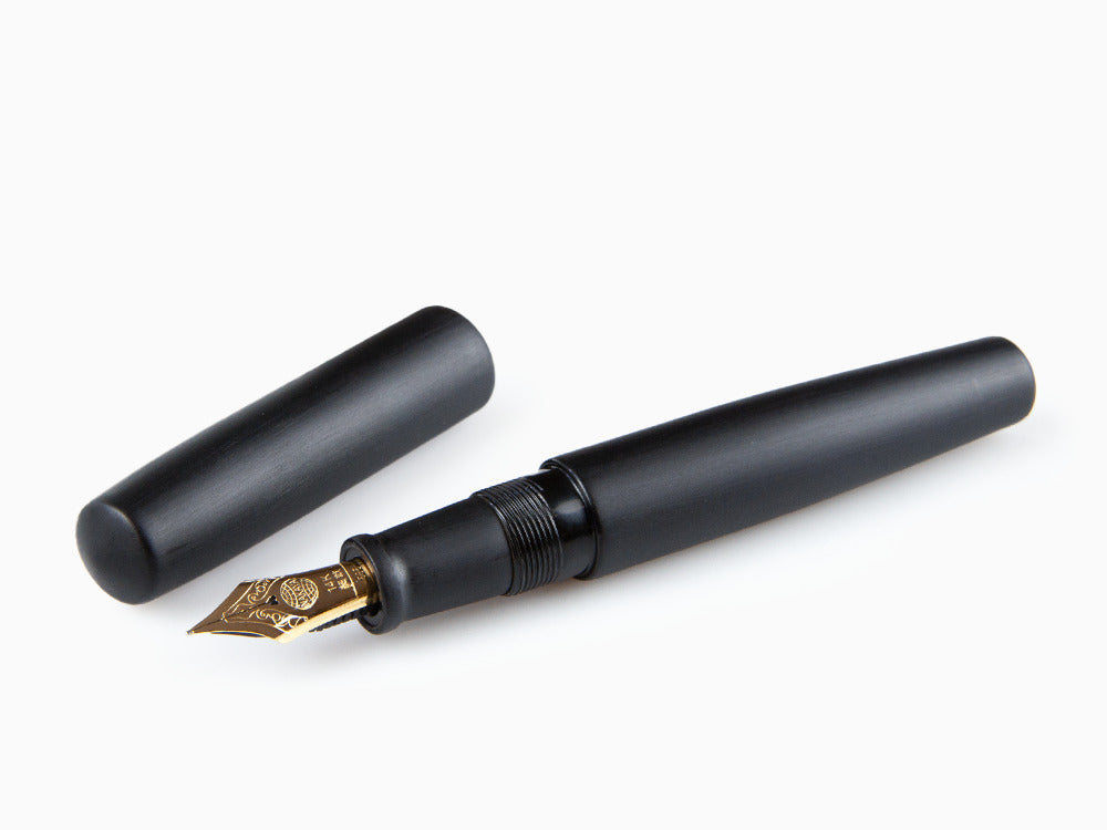 Nakaya Piccolo Cigar Matte Black Hairline