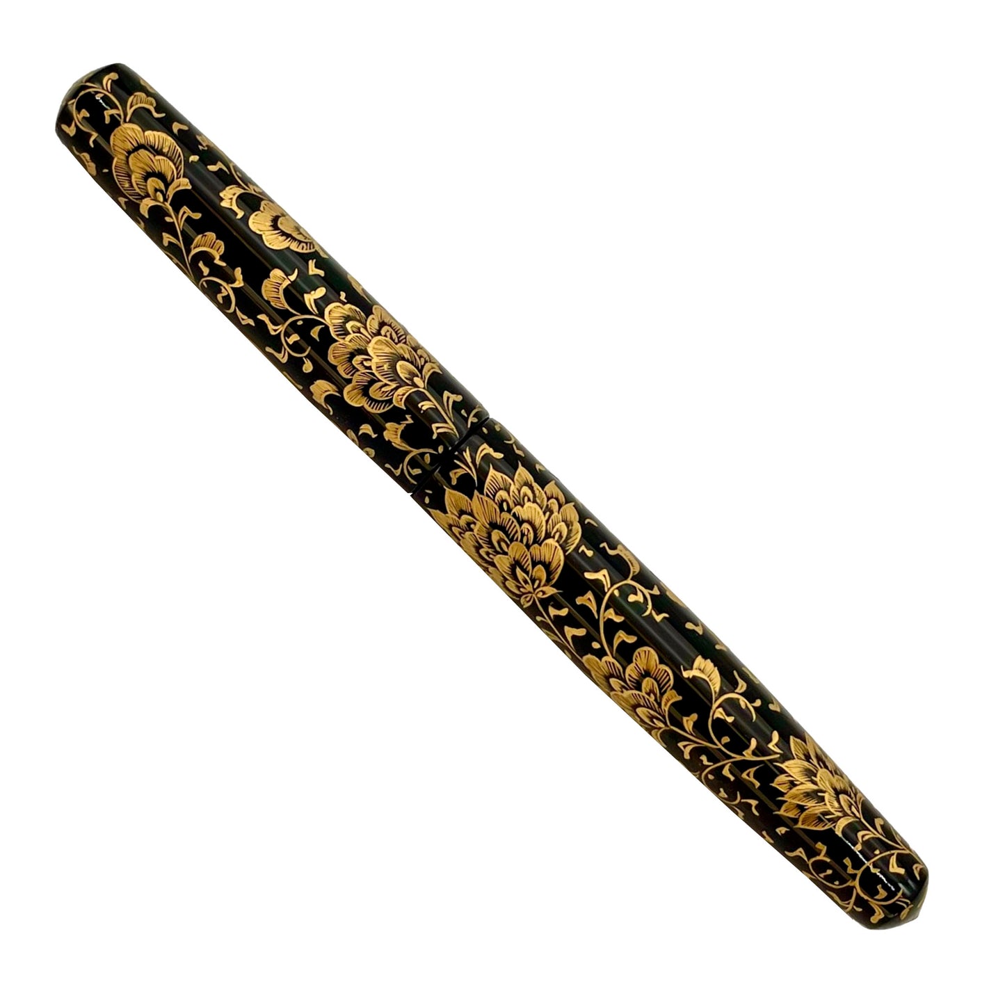 Nakaya Piccolo Writer Chinkin Housoge Black Gold