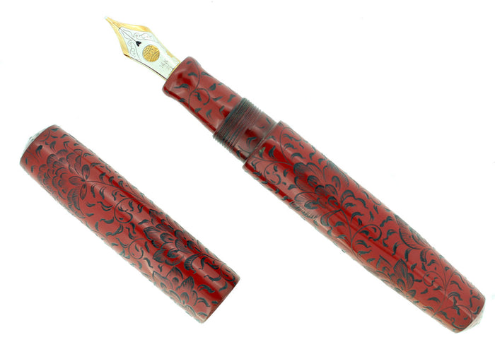 Nakaya Piccolo Writer Chinkin Housoge Shu Charcoal