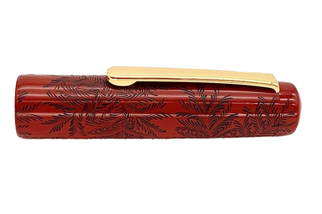 Nakaya Piccolo Writer Shinobu Red Black