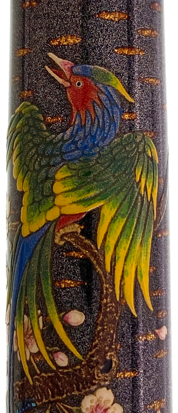 Namiki Emperor Emperor Rakucho Birds and Weeping Cherry Blossom