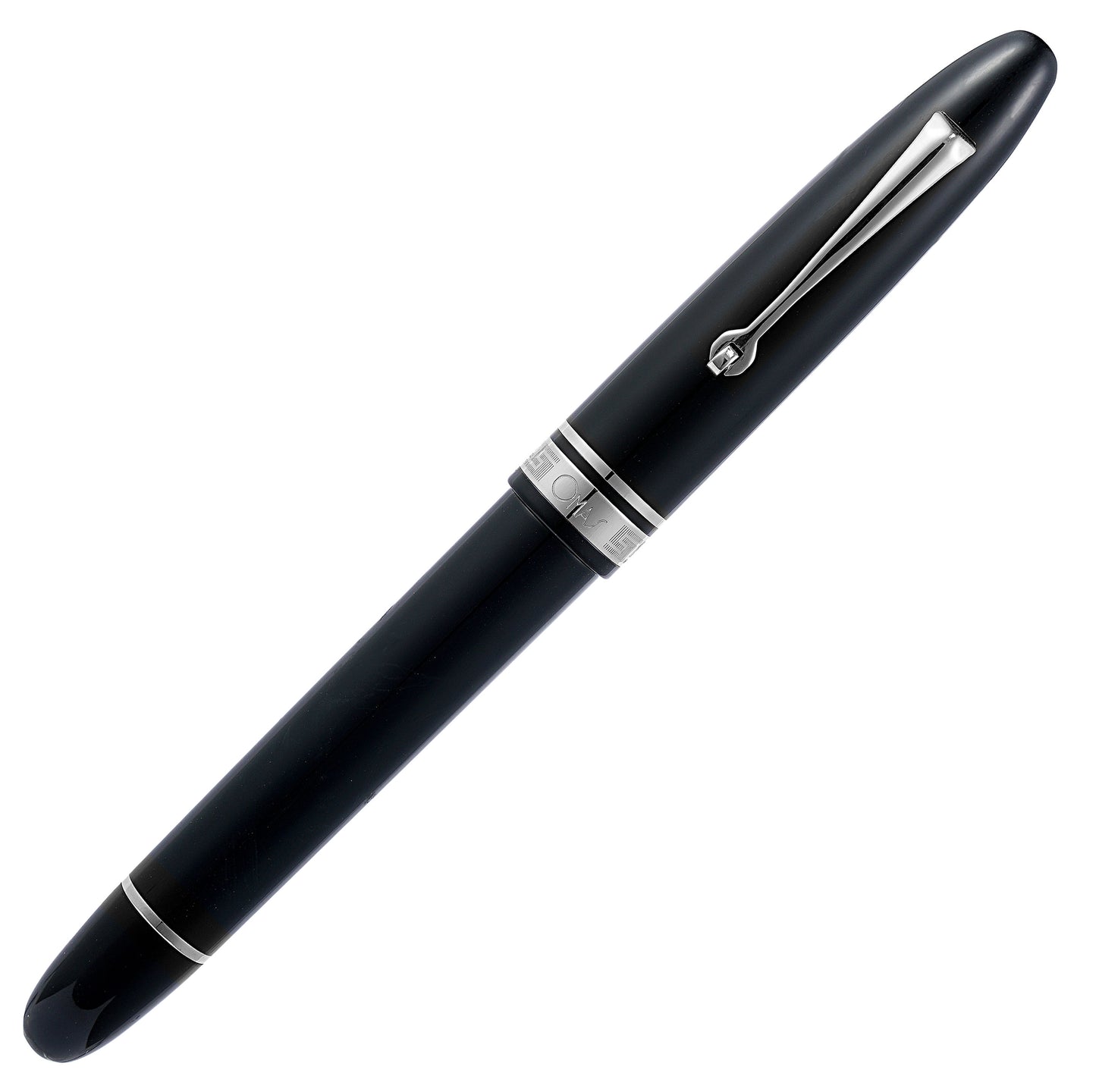 OMAS Ogiva Nera Silver