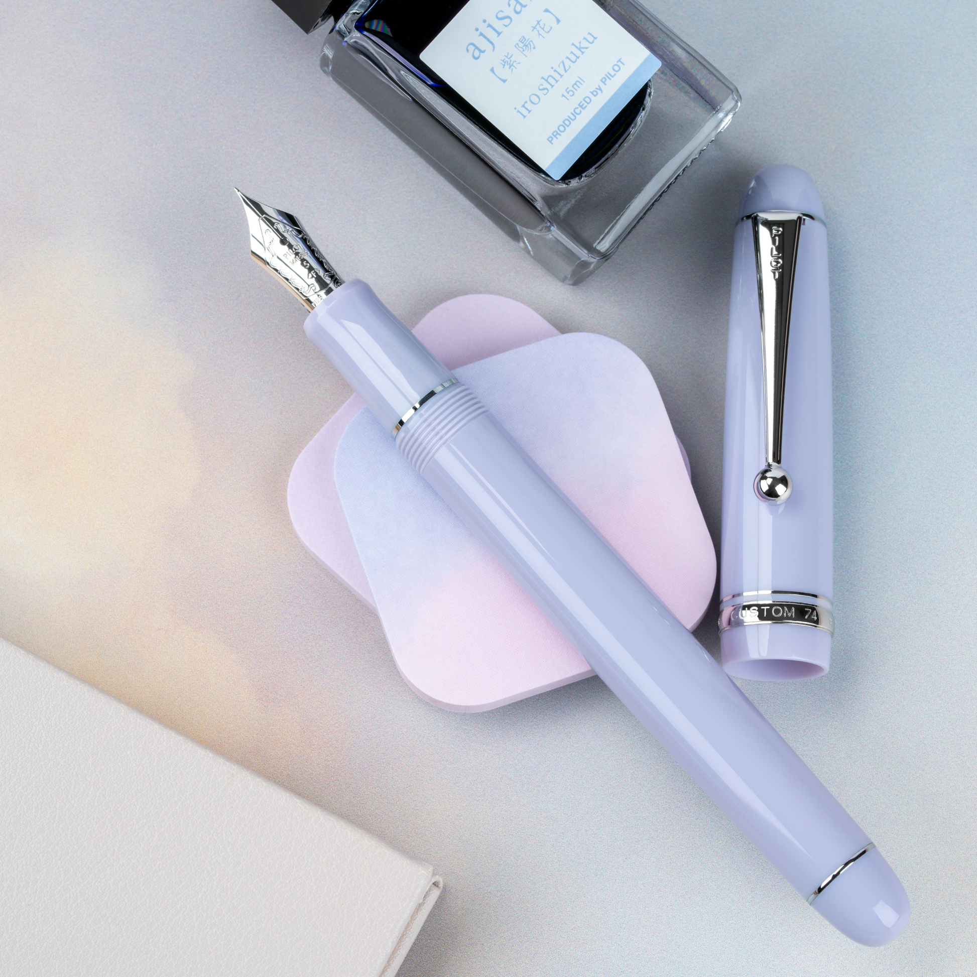 Pilot Custom 74 Lavender Fog Fountain Pen Collection