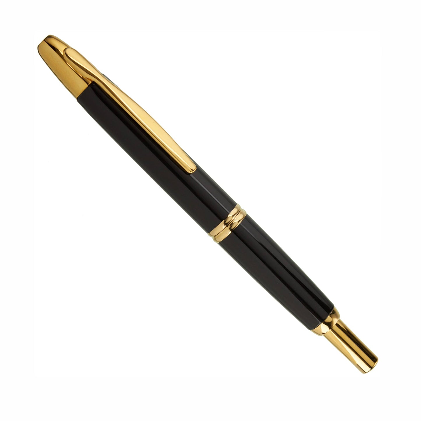 Pilot Vanishing Point Black/Gold - Fountain Pen (Retractable Nib)