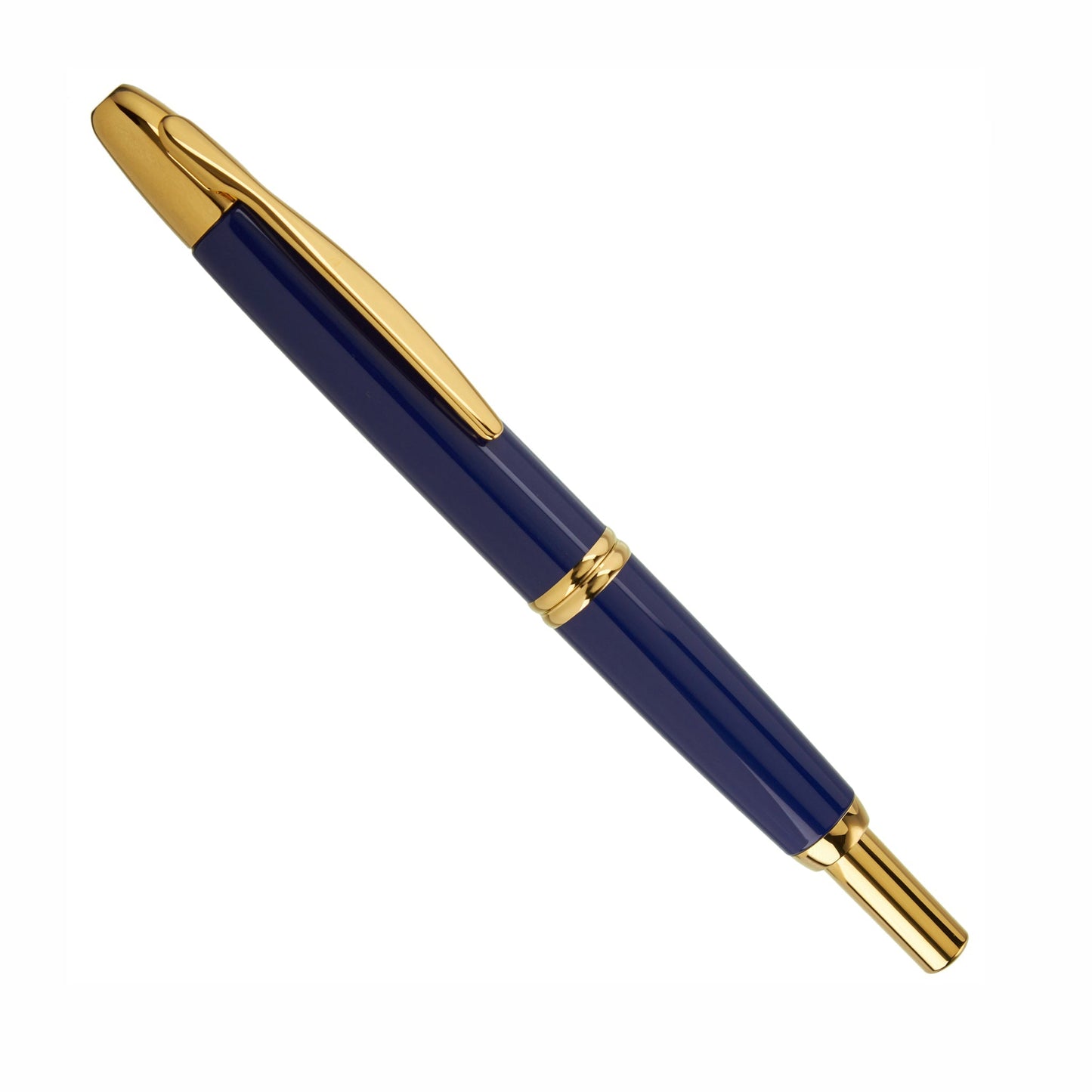 Pilot Vanishing Point Blue/Gold - Fountain Pen (Retractable Nib)