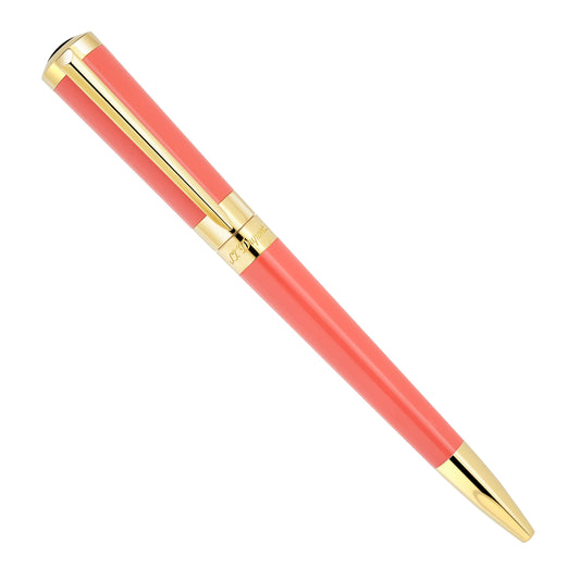 S.T. Dupont Liberte Ballpoint Coral and Gold - Ballpoint