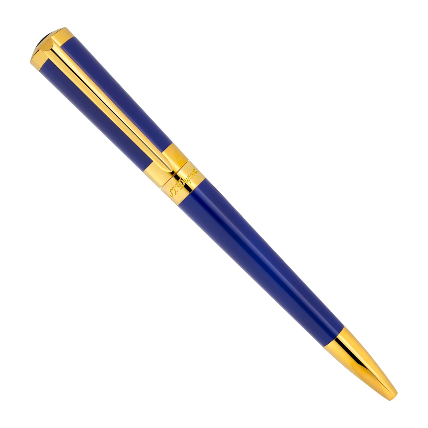 S.T. Dupont Liberte Ballpoint Navy and Gold - Ballpoint