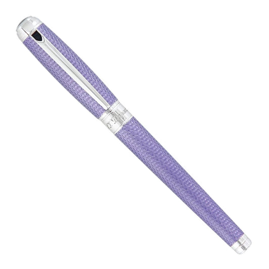 S.T. Dupont Line D Large Firehead Guilloché Lilac