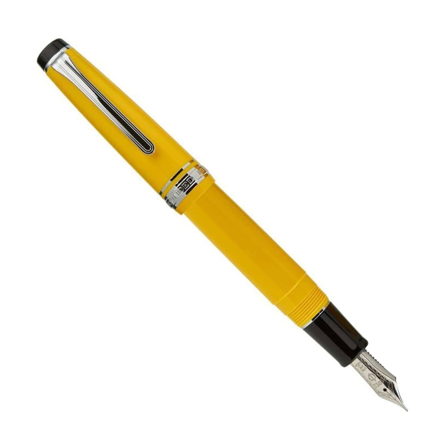 Sailor Pro Gear Color Yellow w/Rhodium Trim - Fountain Pen (21Kt Nib)