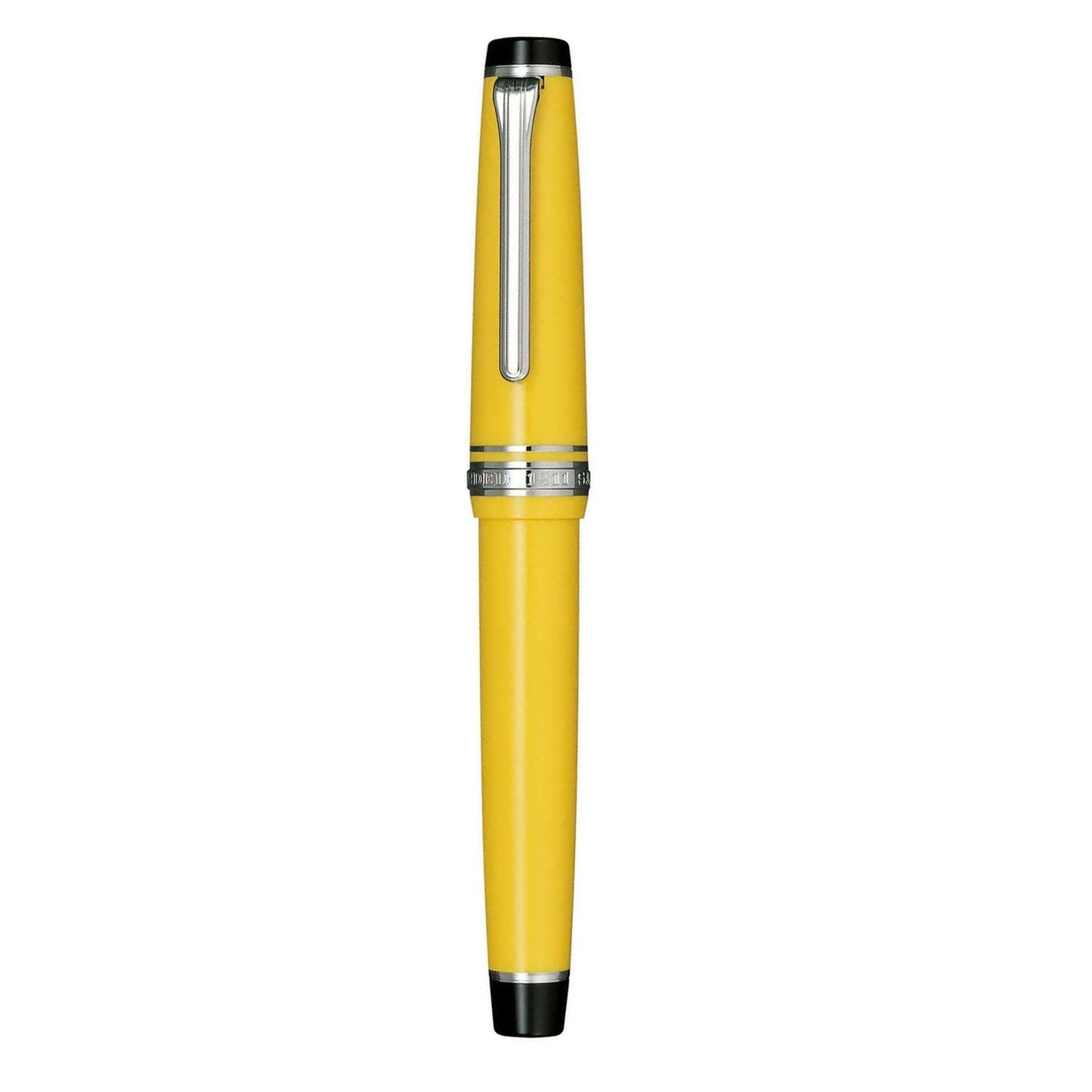 Sailor Pro Gear Color Yellow w/Rhodium Trim - Fountain Pen (21Kt Nib)