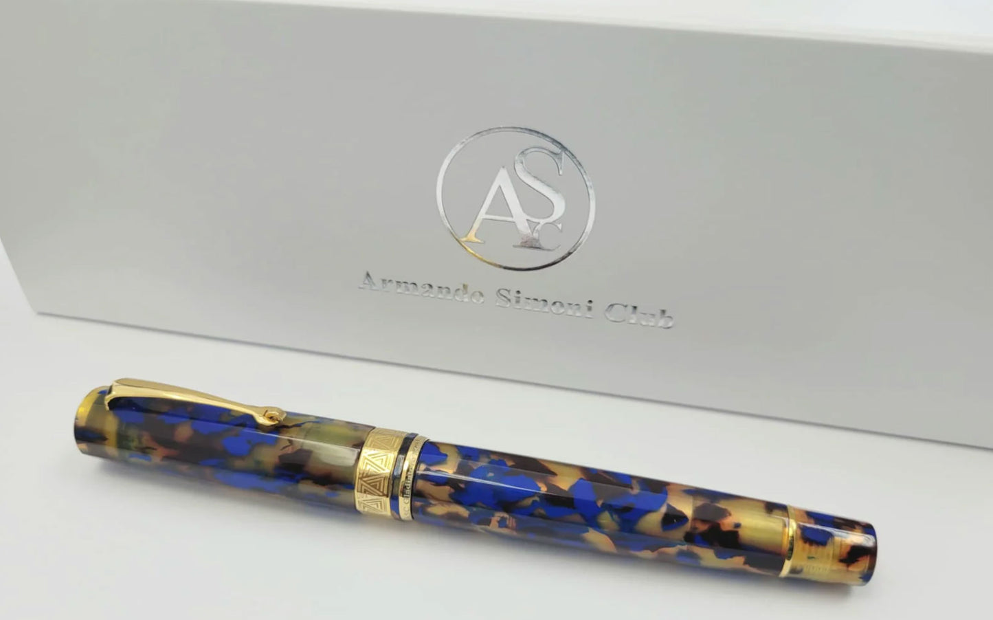 ASC Gladiatore Medio Bespoke Blue Lucens Celluloid