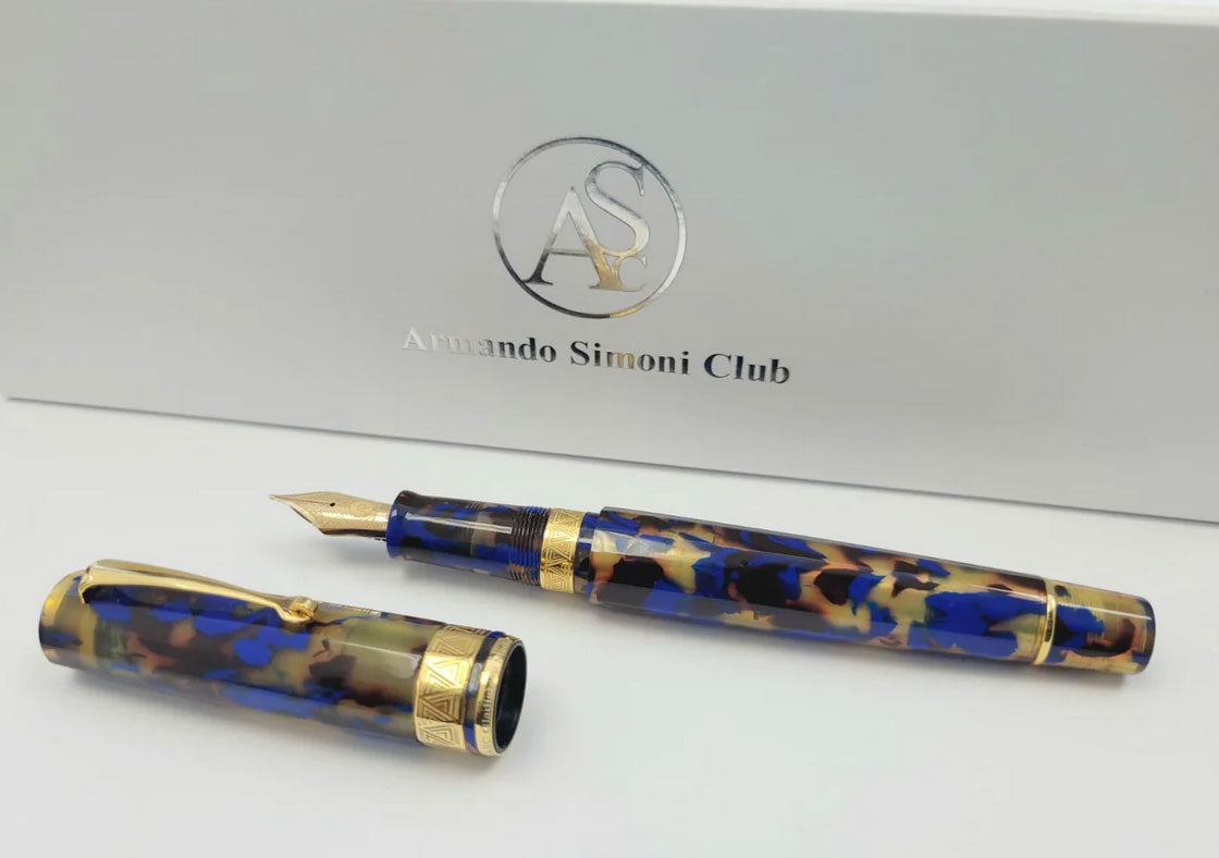 ASC Gladiatore Medio Bespoke Blue Lucens Celluloid
