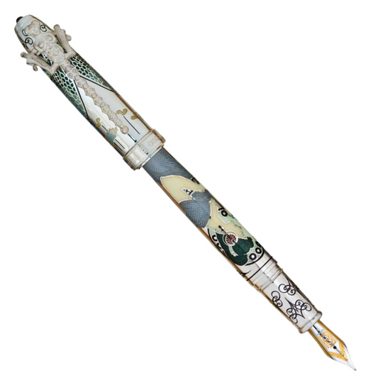 David Oscarson 25th Anniversary Slate Grey Fountain Pen