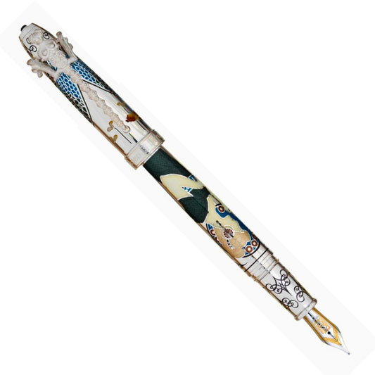David Oscarson 25th Anniversary Translucent Onyx Fountain Pen