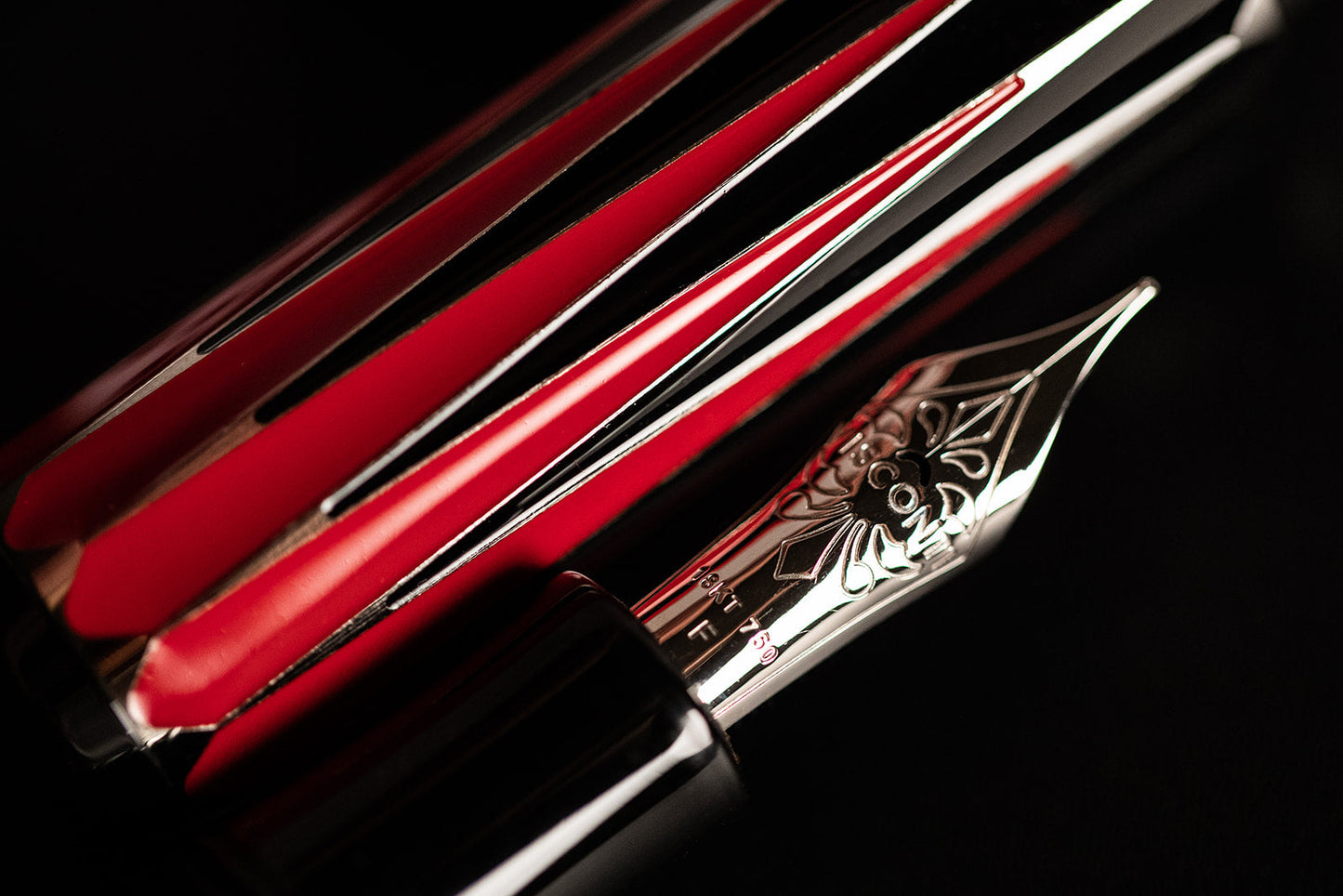 Visconti Backgammon w/Doubling Cube - Fountain Pen