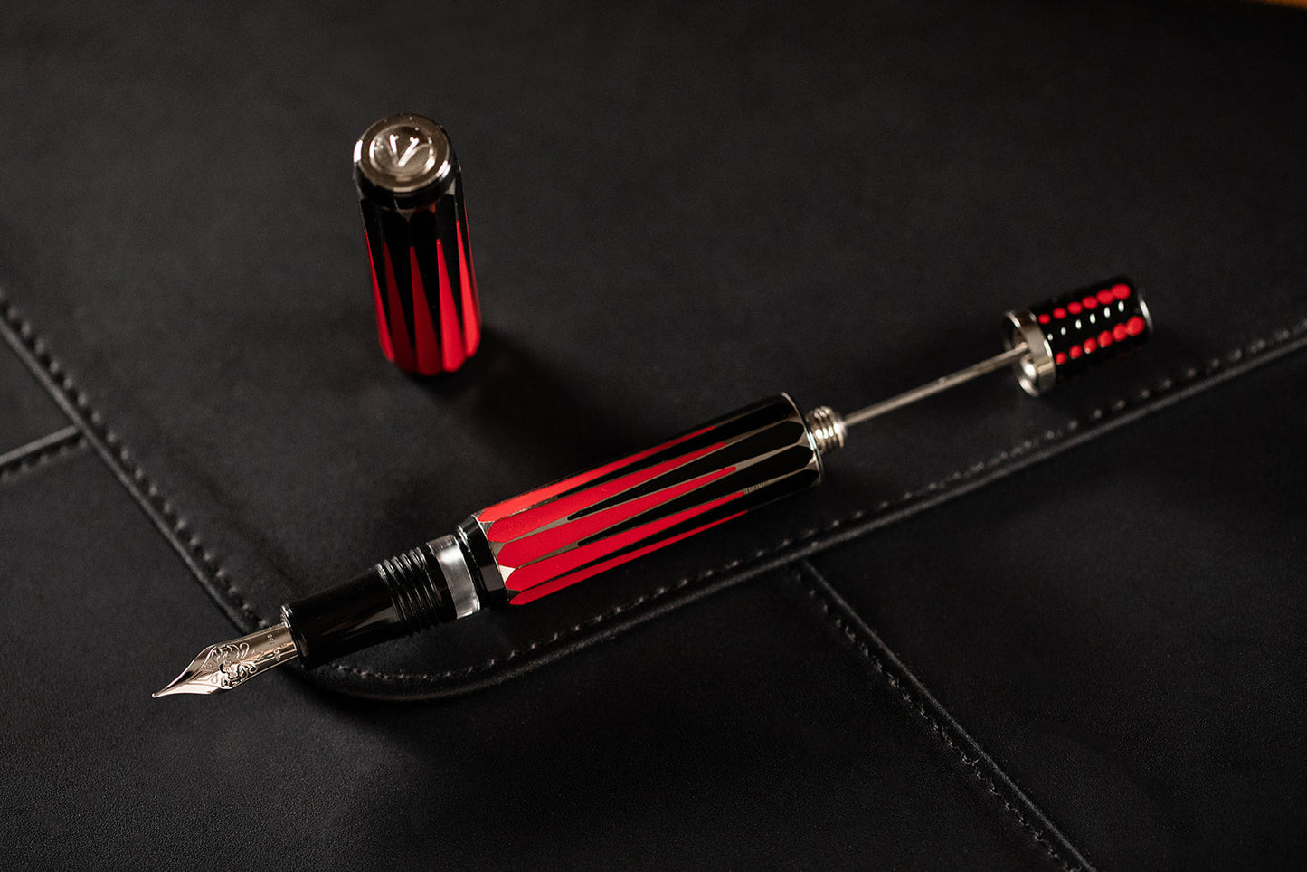 Visconti Backgammon w/Doubling Cube - Fountain Pen