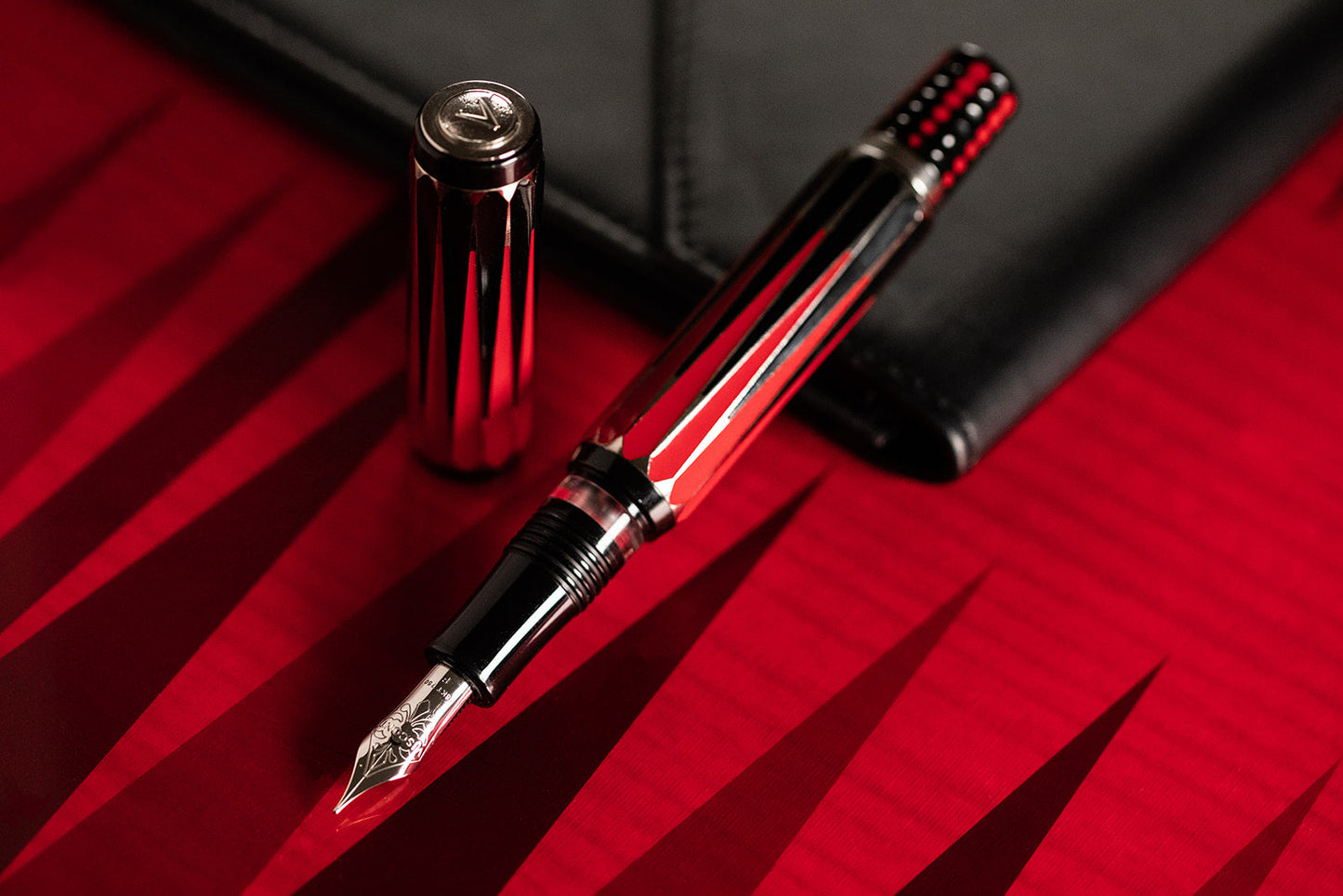 Visconti Backgammon w/Doubling Cube - Fountain Pen