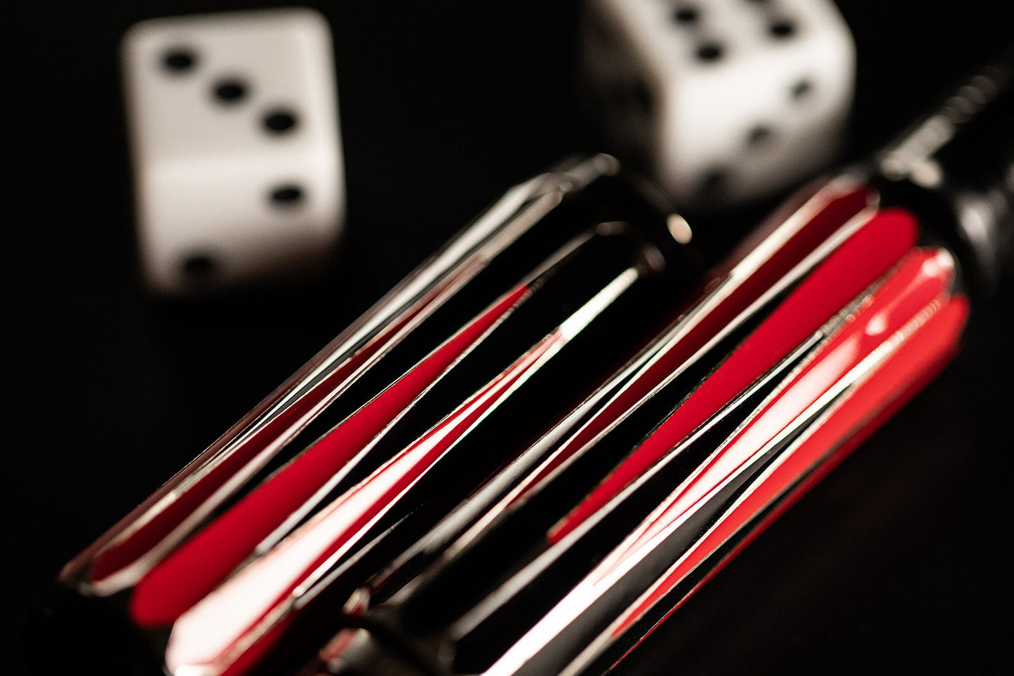 Visconti Backgammon w/Doubling Cube - Fountain Pen
