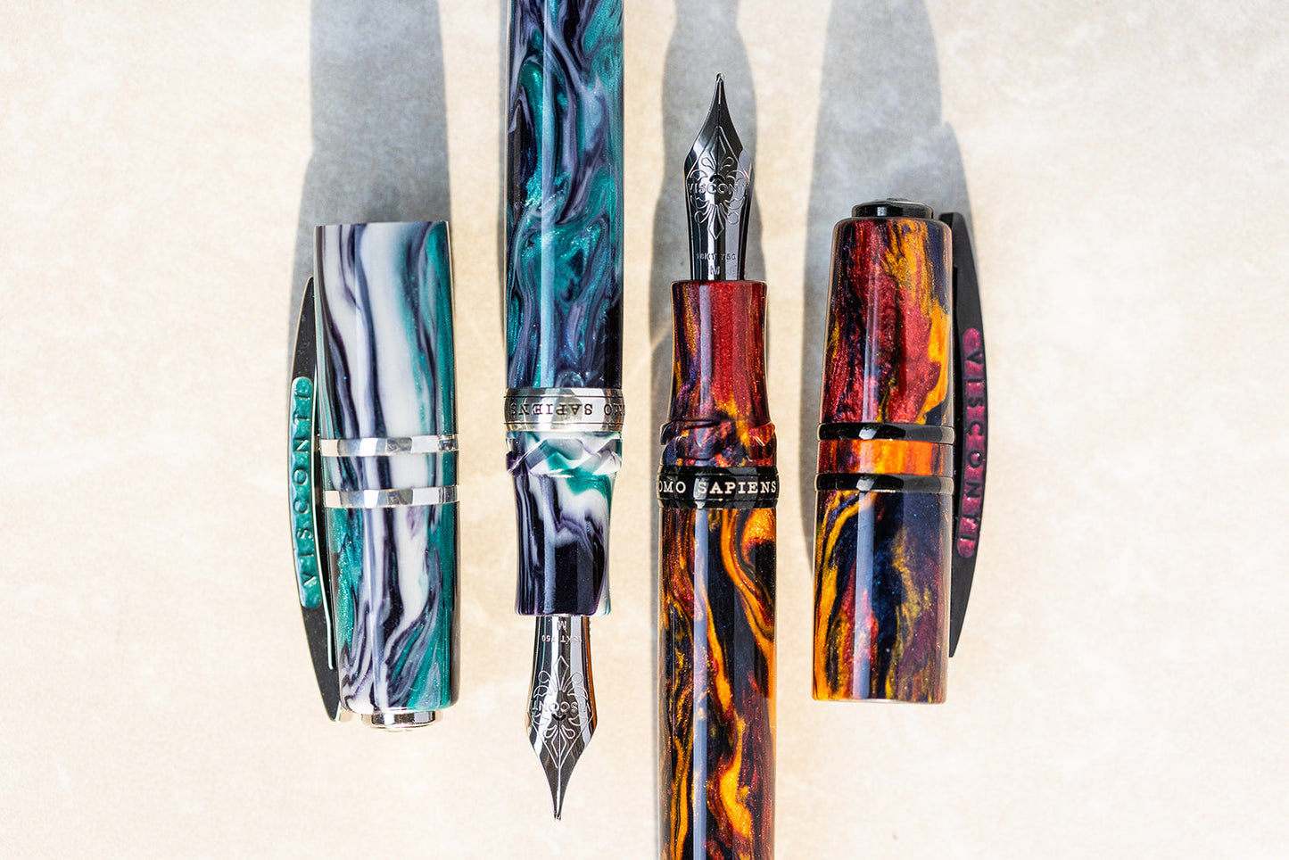 Visconti Homo Sapiens Earth Origins Fire - Fountain Pen