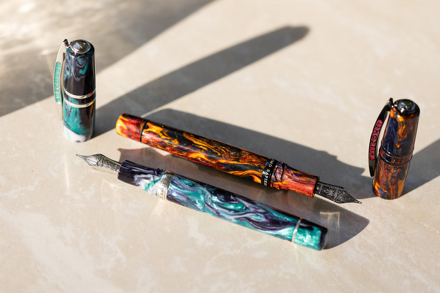 Visconti Homo Sapiens Earth Origins Fire - Fountain Pen