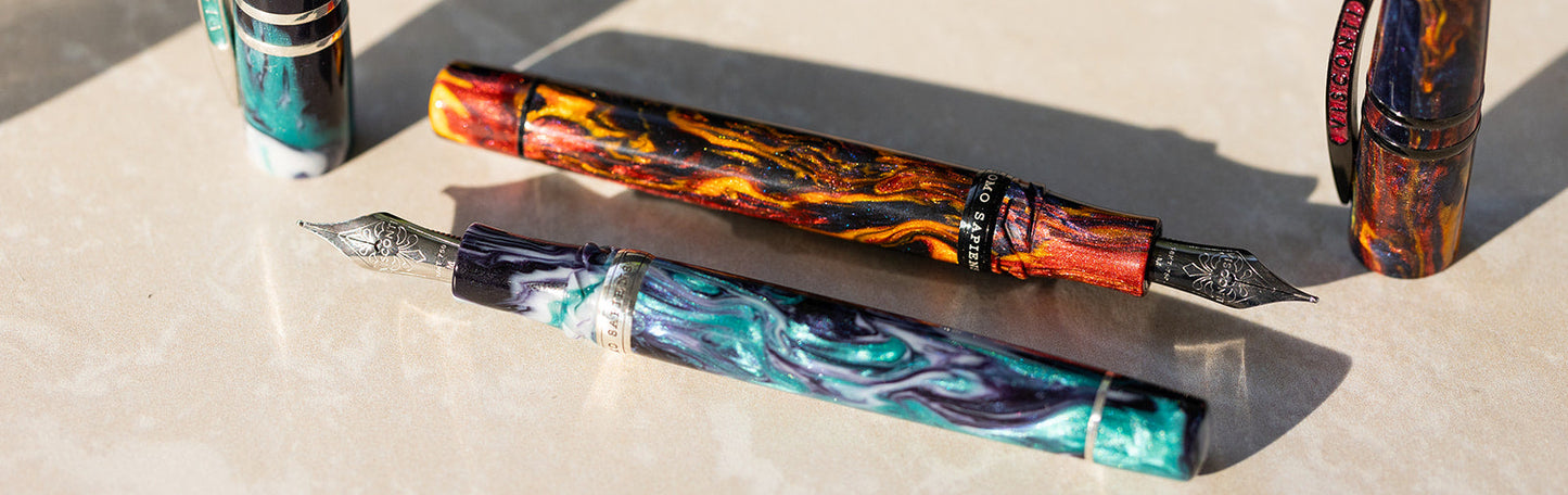 Visconti Homo Sapiens Earth Origins Fire - Fountain Pen