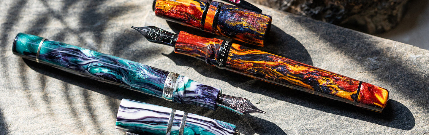 Visconti Homo Sapiens Earth Origins Fire - Fountain Pen