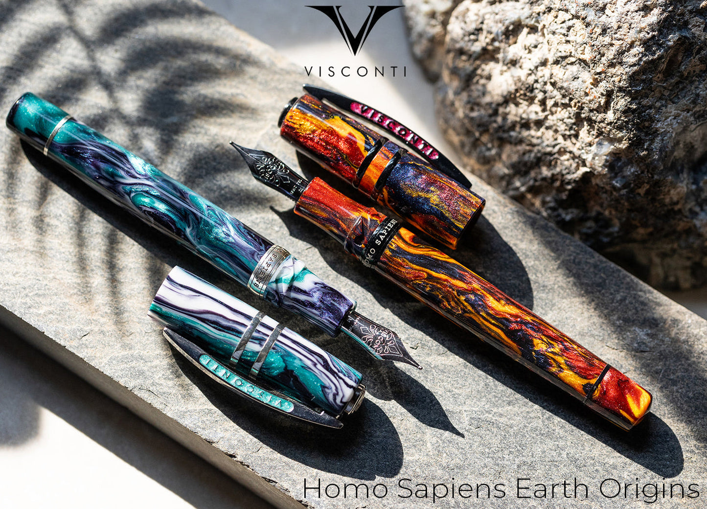 Visconti Homo Sapiens Earth Origins Fire - Fountain Pen