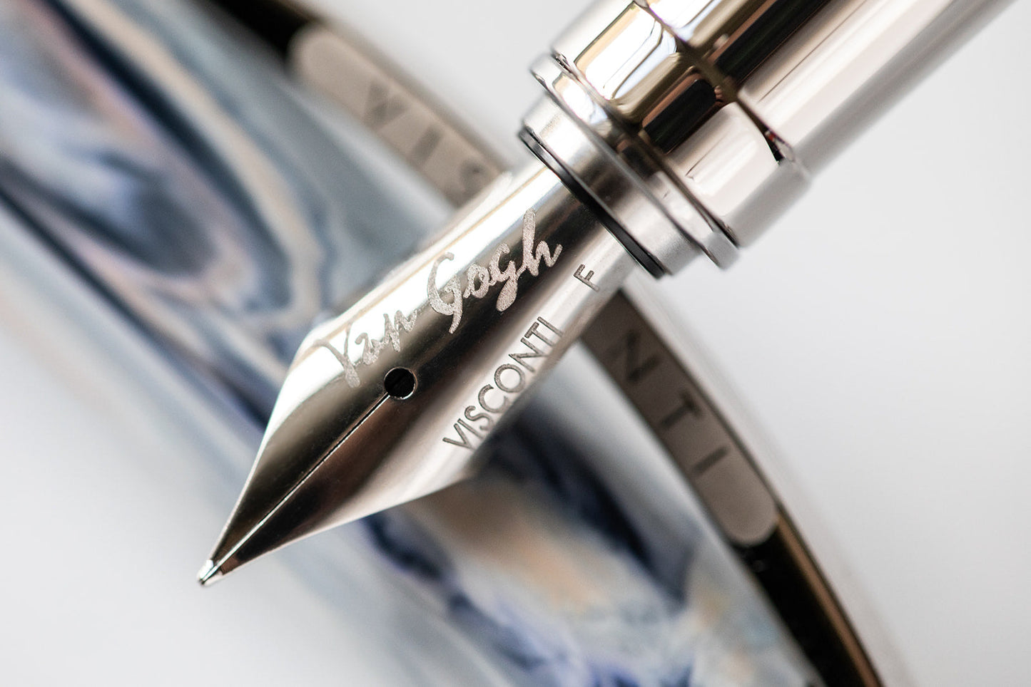 Visconti Van Gogh Impressionist Old Vineyard with Peasant Woman - Fountain Pen