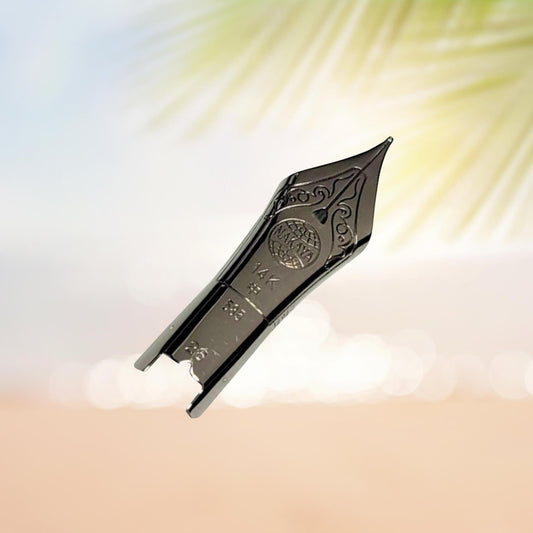 Nakaya 14k Gold Pre-Customized Standalone Nib (Ruthenium) - EOS Nib Sale