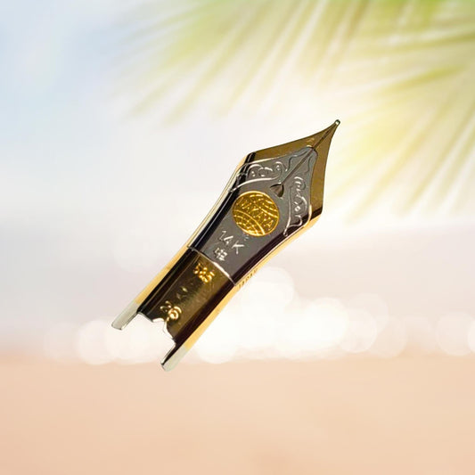 Nakaya 14k Gold Pre-Customized Standalone Nib (Two Tone) - EOS Nib Sale