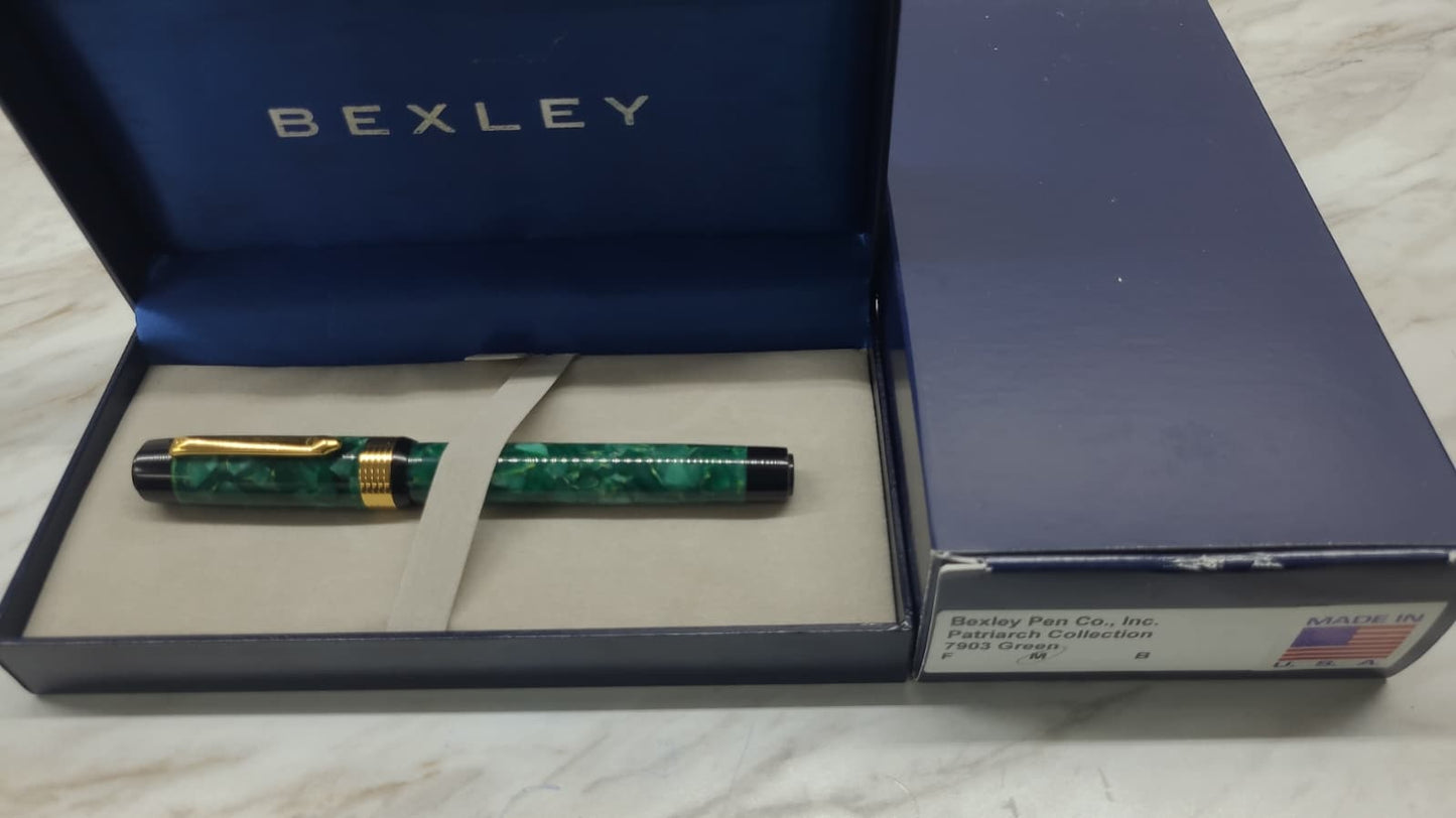 Bexley Patriarch Collection Green Steel Nib - Fountain Pen
