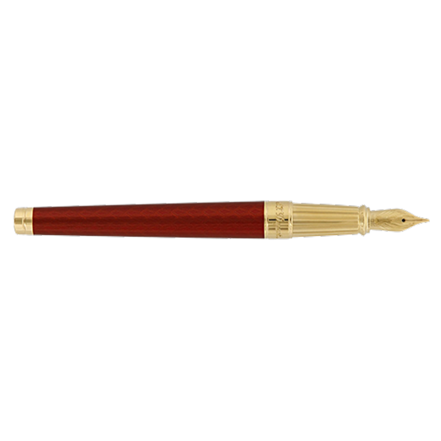 S.T. Dupont Line D Eternity Burgundy & Gold