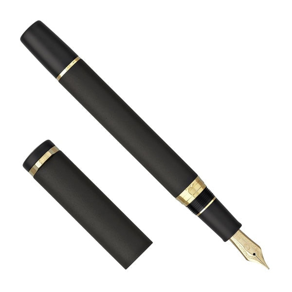 Sailor Ebonite Sculpture “Yogazsumi” (Night Haze) w/Gold IP - Fountain Pen (21Kt Nib)