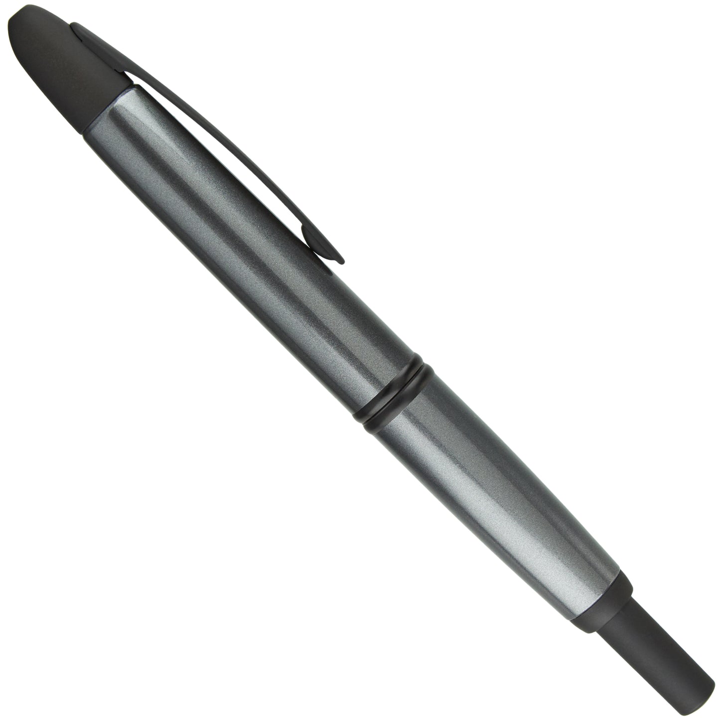 Pilot Vanishing Point Gun Metal Grey Matte Black - nibs.com