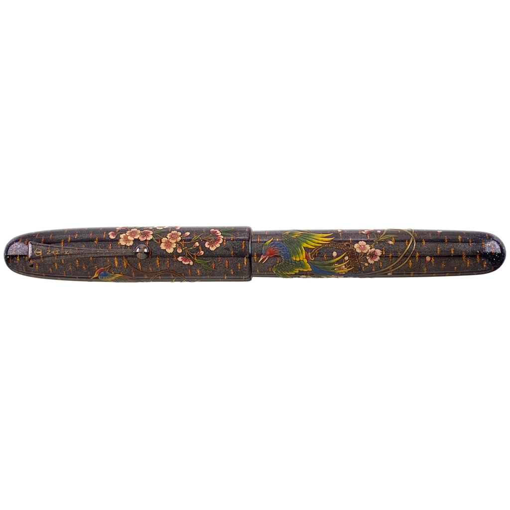 Namiki Emperor Emperor Rakucho Birds and Weeping Cherry Blossom - nibs.com
