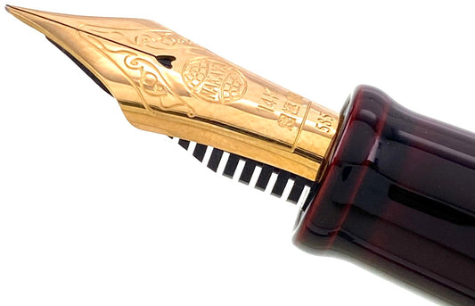 Nakaya Portable Cigar Bat in Kuro-tamenuri - nibs.com