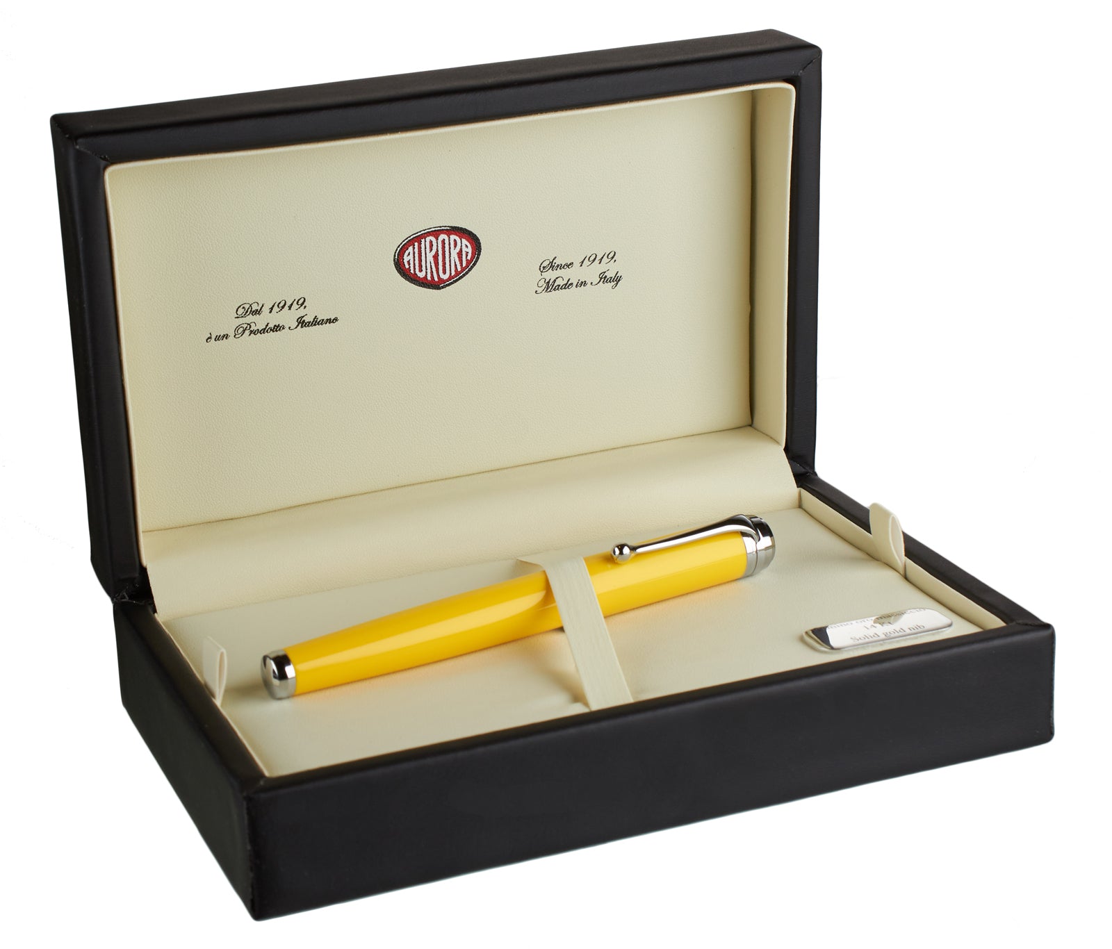 Aurora Talentum Classic Yellow Chrome - nibs.com