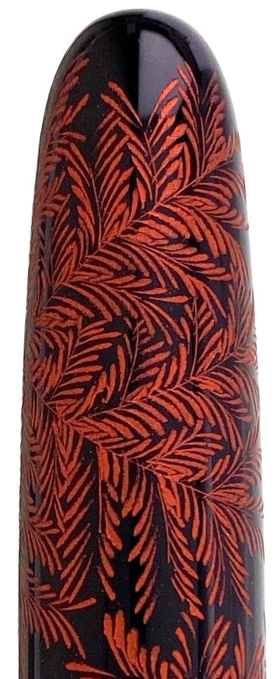 Nakaya Portable Cigar Shinobu Black Red - nibs.com