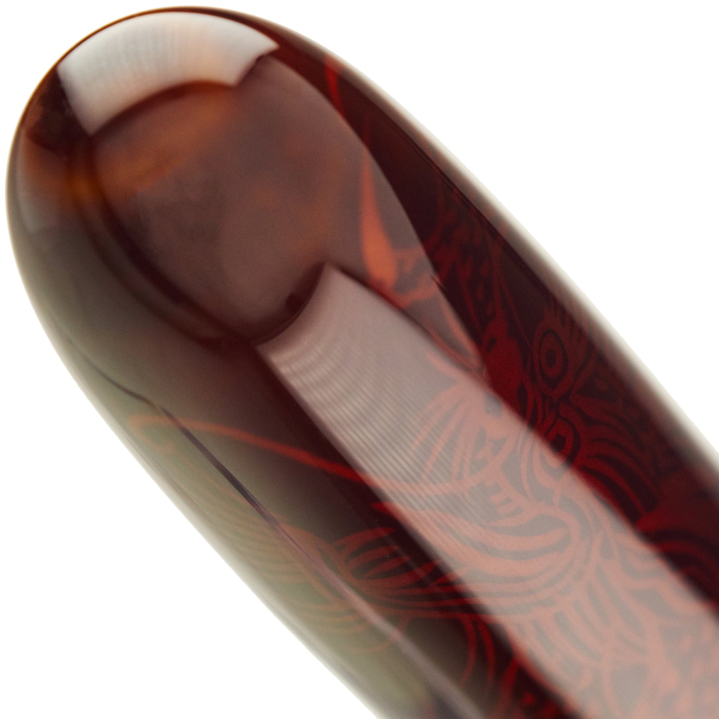 Nakaya 17mm Portable Cigar Ascending Dragon Heki-tamenuri - nibs.com