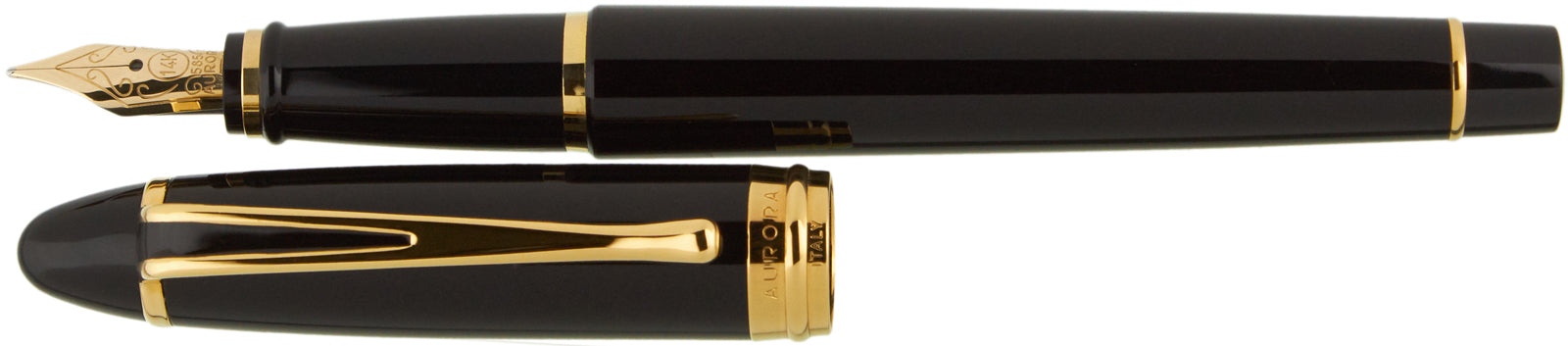 Aurora Ipsilon De Luxe Black - nibs.com
