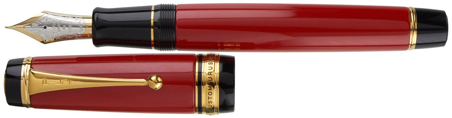 Pilot Custom Urushi Vermilion Barrel - nibs.com