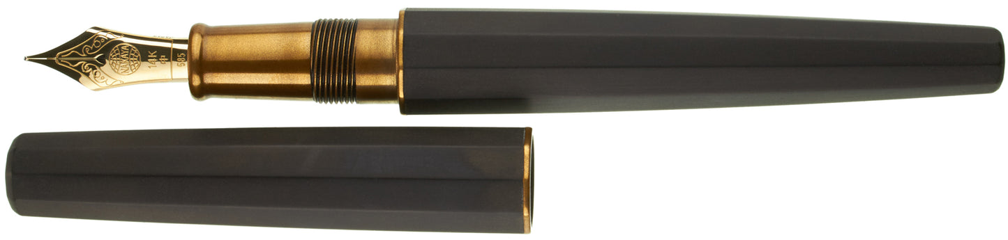 Nakaya Decapod Cigar Sumiko Gold ST - nibs.com