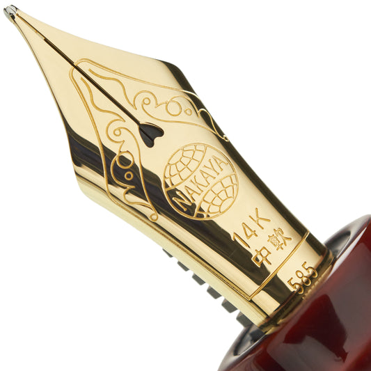Nakaya 17mm Portable Cigar Bat in Kuro-tamenuri - nibs.com