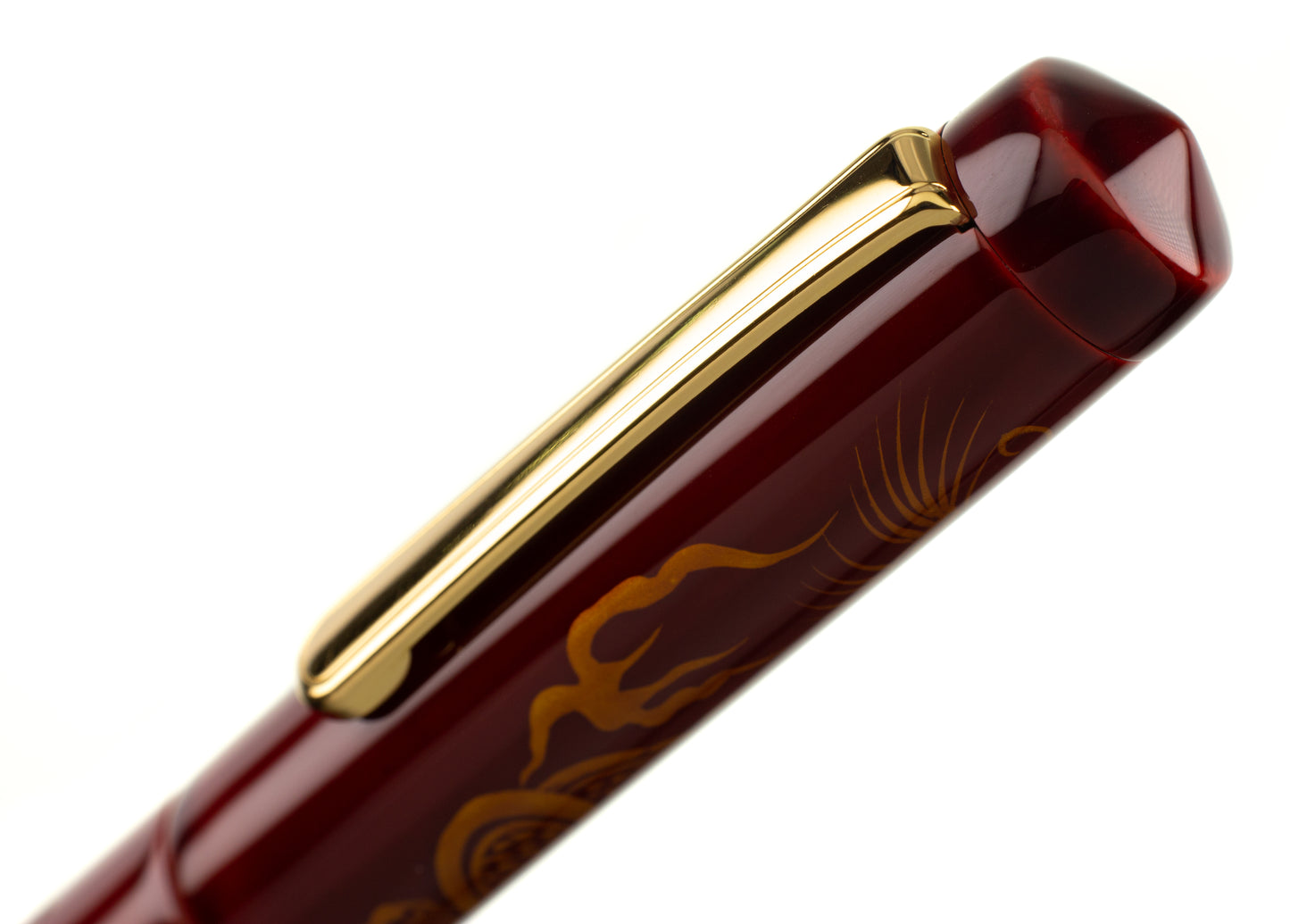 Nakaya Long Writer Ascending Dragon Aka-tamenuri - nibs.com