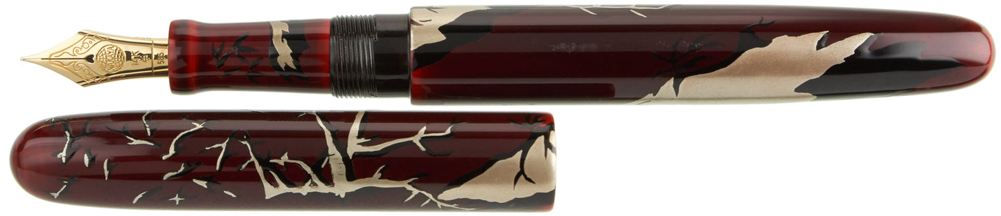 Nakaya Long Cigar Karasu Kite and Crow - nibs.com