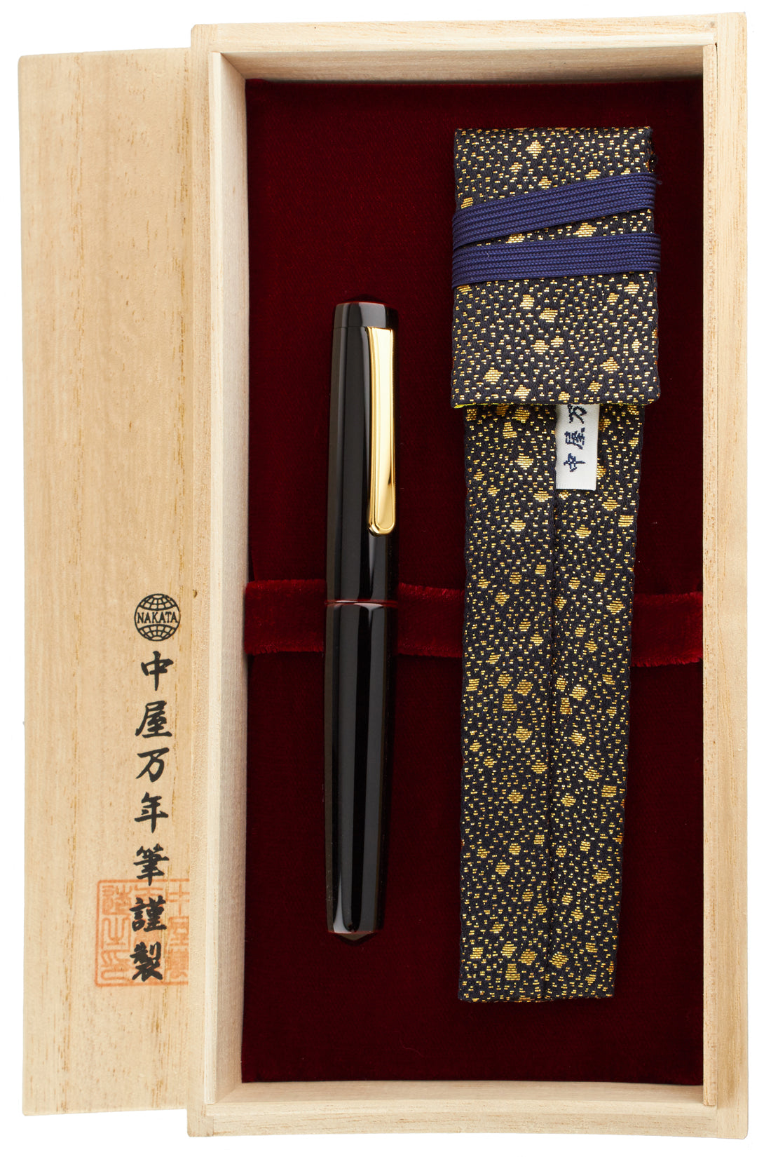 Nakaya Piccolo Writer Kuro-tamenuri - nibs.com
